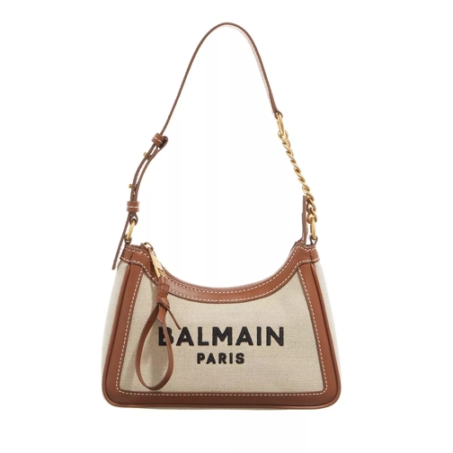 Balmain B-Army bag in iridescent leather w/ leather insert Multicolor Pochette