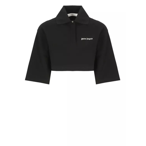 Palm Angels Polo Shirt With Classic Logo Black 