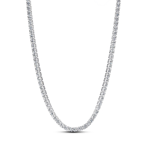 Pandora Collier moyen Tennis Choker Necklace Sterling Silber