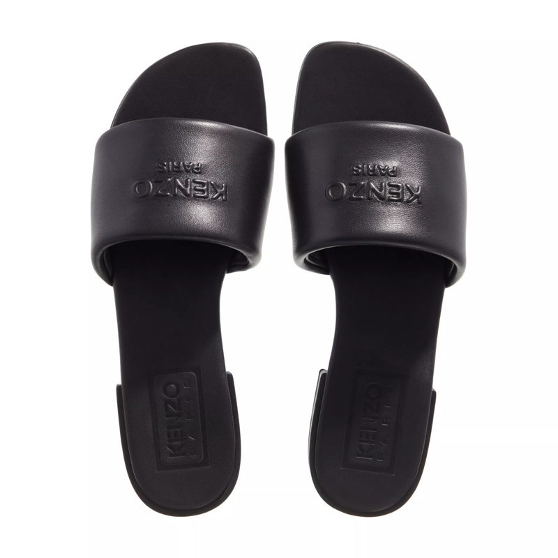 Kenzo Slides Oki Flat Mules Black(Image 4)