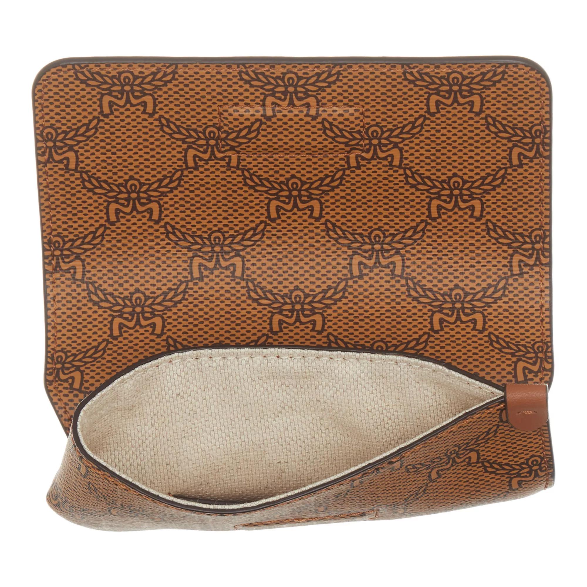 MCM Crossbody bags Himmel Lts Lanyard Fff in cognac