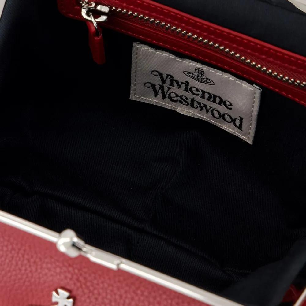 Vivienne Westwood Clutches Granny Frame Purse Synthetic Red in rood