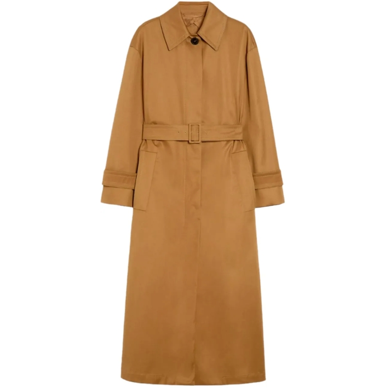 Max Mara Trenchcoat Pistoia Trench Coat With Belted Waist Brown