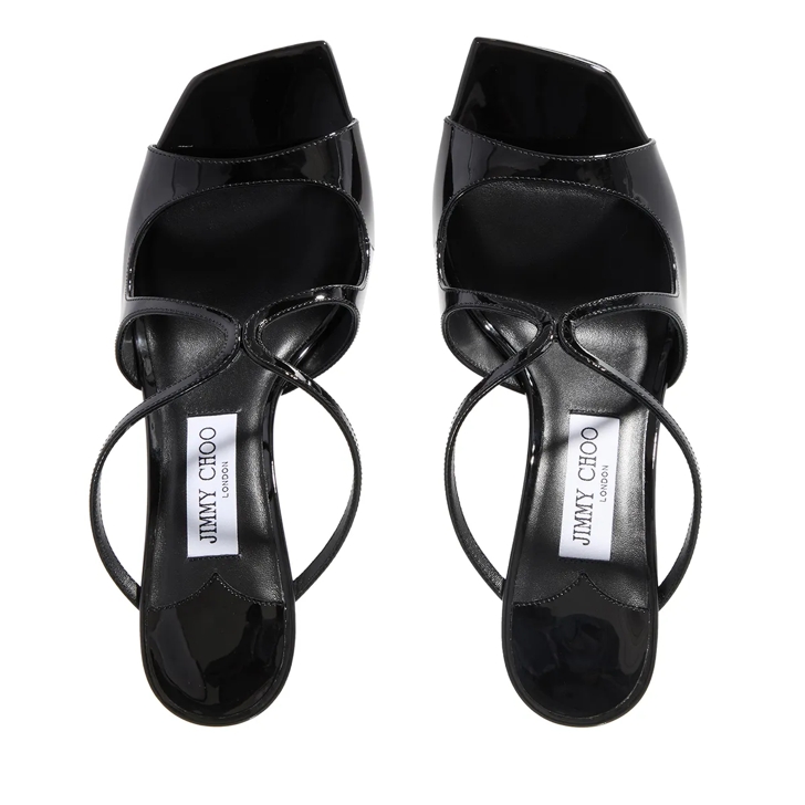 Black patent jimmy choos clearance