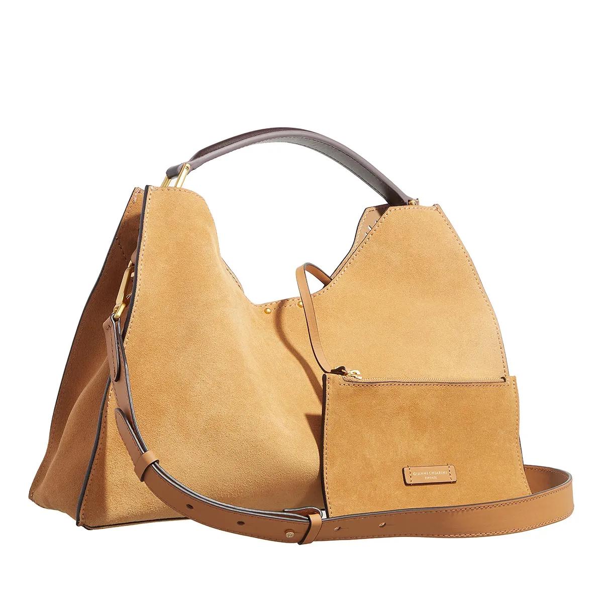 Gianni Chiarini Hobo bags Aurora in bruin