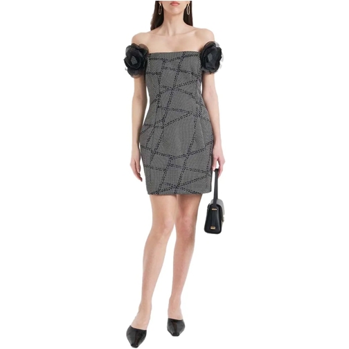 Elisabetta Franchi Robes midi Duchesse mini dress schwarz (Image 2)