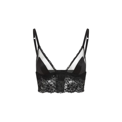 Dolce&Gabbana Black V-Neck Bralette Black 