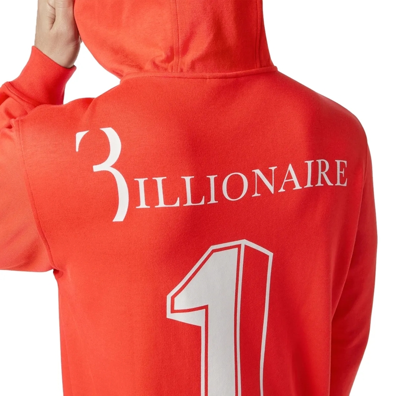 BILLIONAIRE Top Hoodie rot(Image 5)