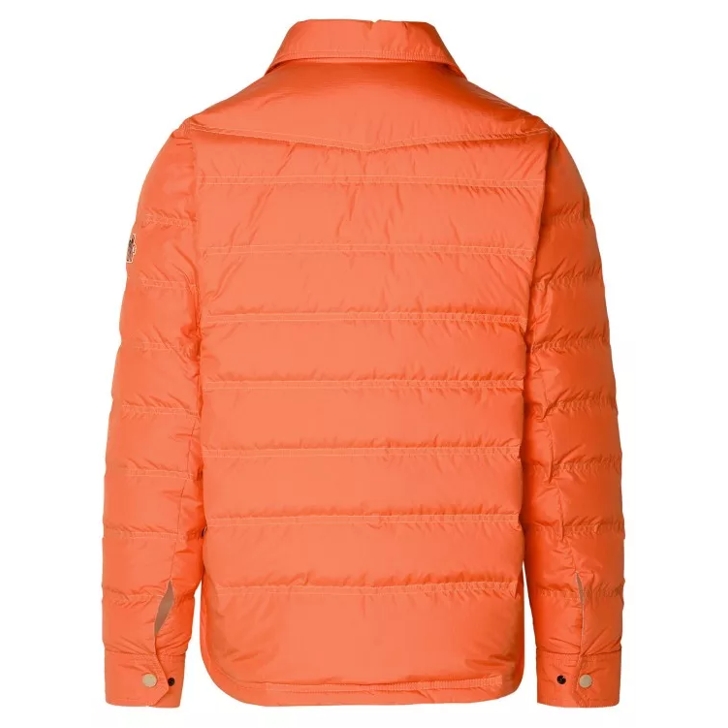 Moncler Lavachey Orange Polyester Down Jacket Orange