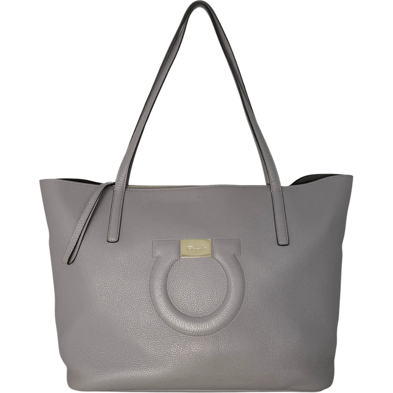 Salvatore Ferragamo Shopper Salvatore Ferragamo City Tote Bag mittelgro� Grau  grau