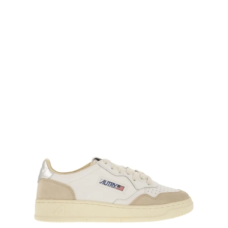 Autry International Lage-top sneaker Medalist Low - Leather Sneakers White