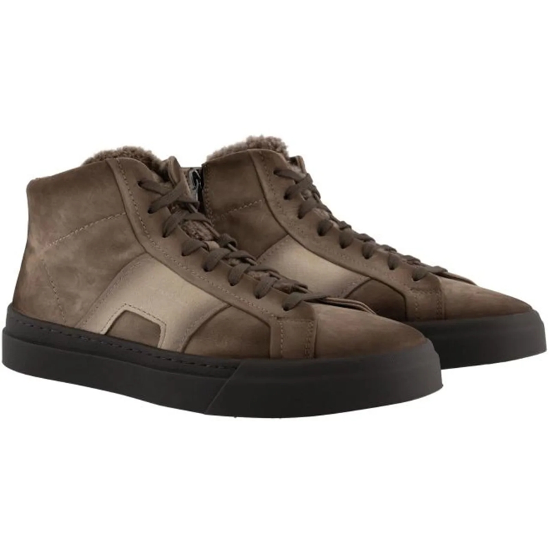Santoni Low-Top-Sneaker Dbs-unity-c-zire braun