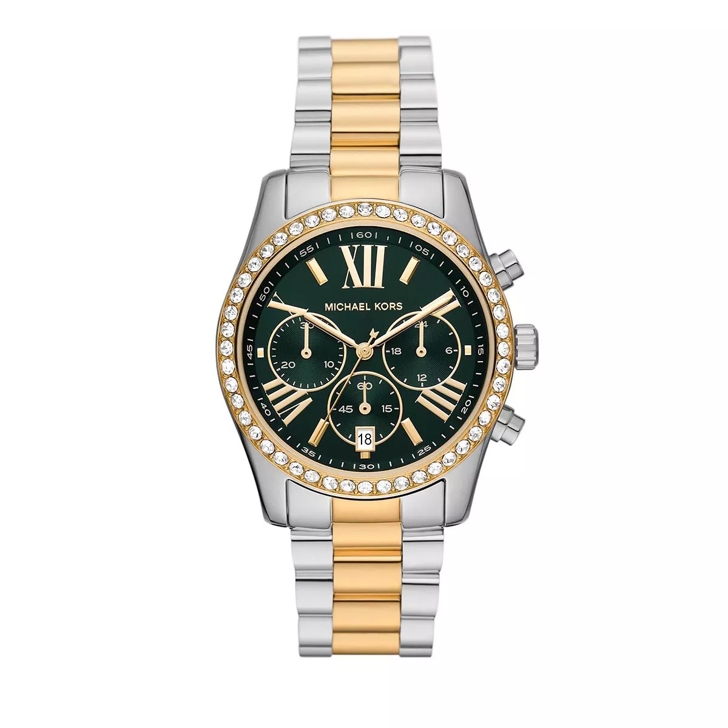 Michael kors lexington watch women's two tone discount