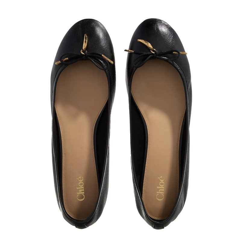 Chloé Ballerinas Iris Ballerina Black(Image 5)