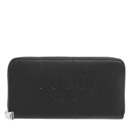 JOOP! Jeans Lettera Melete Lh10Z Black Portemonnaie mit Zip-Around-Reißverschluss