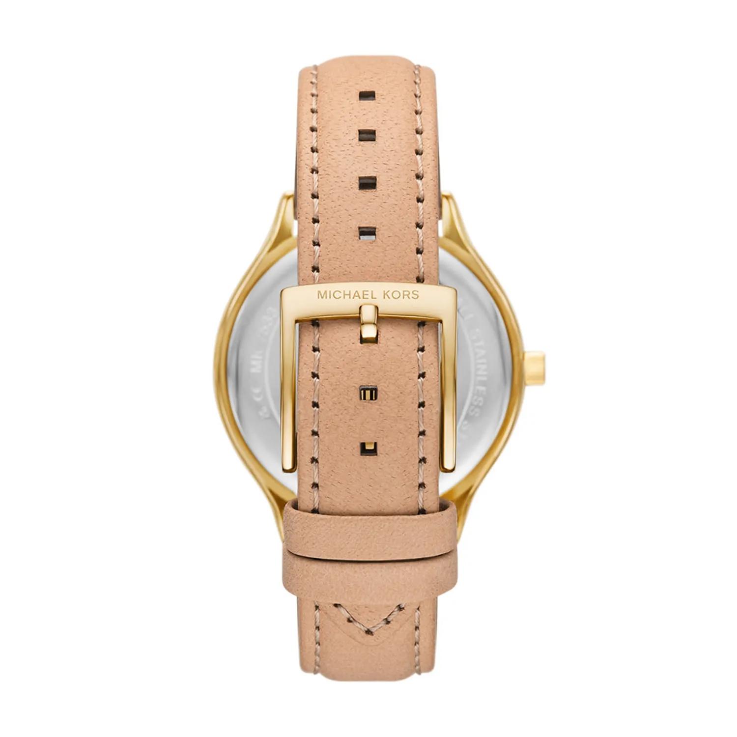 Michael Kors Slim Runway Uhr Gold Quarzuhr
