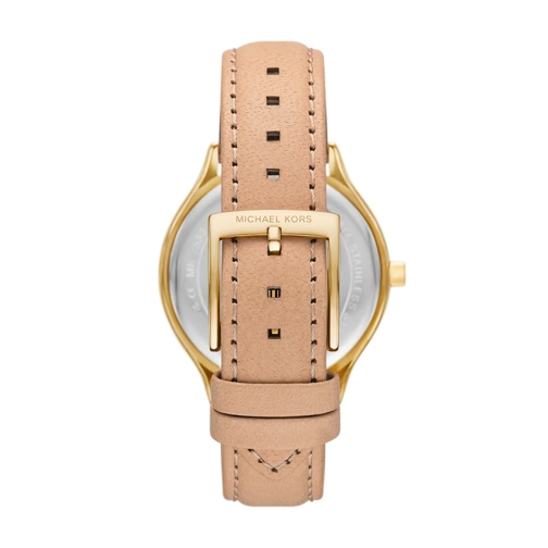 Michael Kors Montre à quartz Slim Runway Uhr Gold (Image 3)