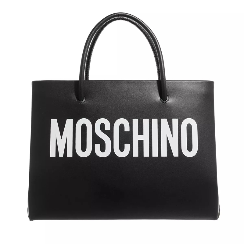 Moschino Tote Shopping Bag Fantasia Nero