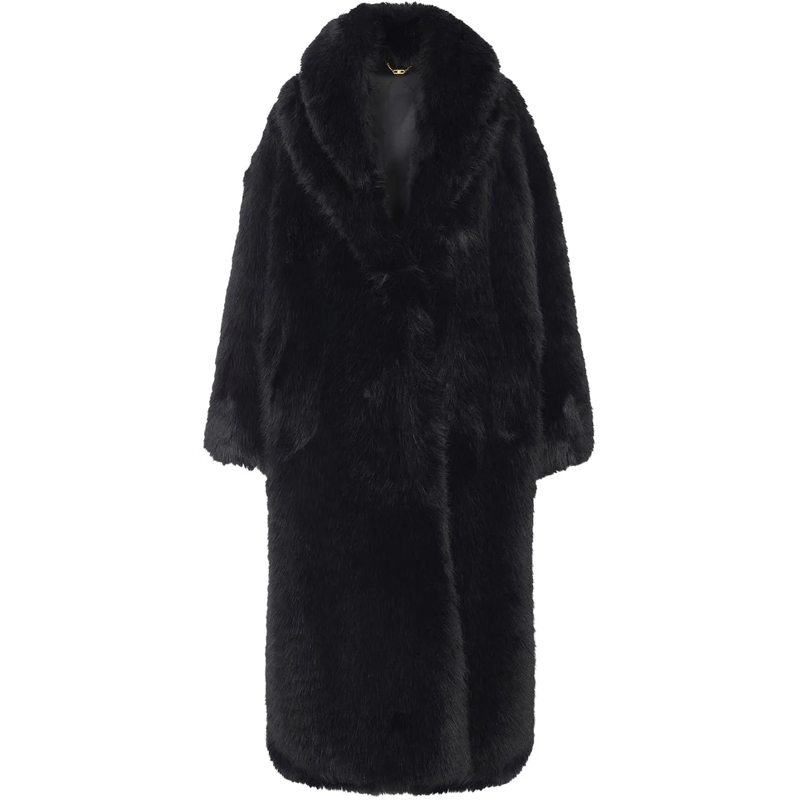 Elisabetta Franchi Veste de transition Coats Black schwarz