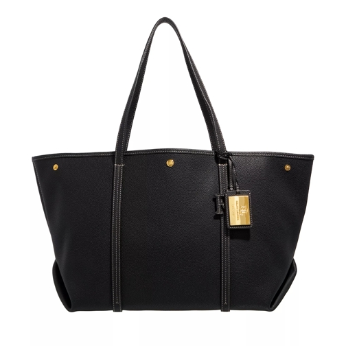 Lauren Ralph Lauren Emerie Tote Large Black Shopping Bag