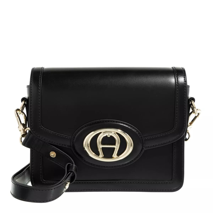 AIGNER Luis Black Crossbody Bag