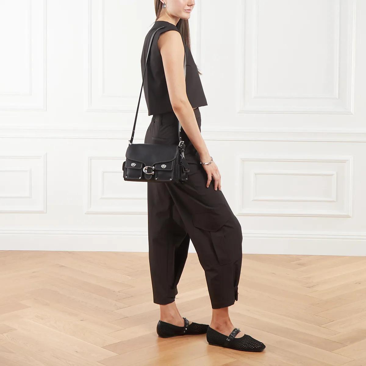 Coach Crossbody bags Cargo Turnlock Soft Tabby in zwart