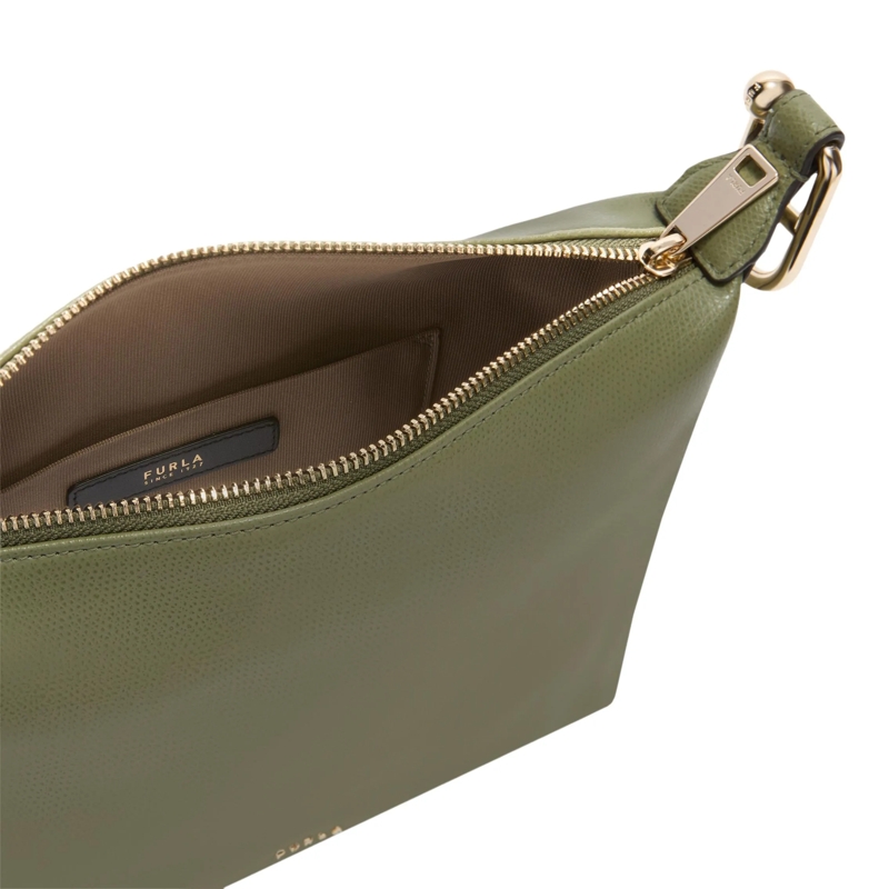 Furla Hobo Bag Furla Tonie Mini Hobo Avocado(Image 5)