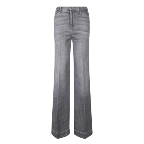 Seven for all Mankind Flared Cut Jeans Grey 