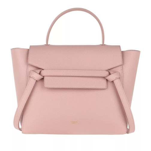 Celine Micro Belt Bag Grained Leather Vintage Pink Borsa a tracolla