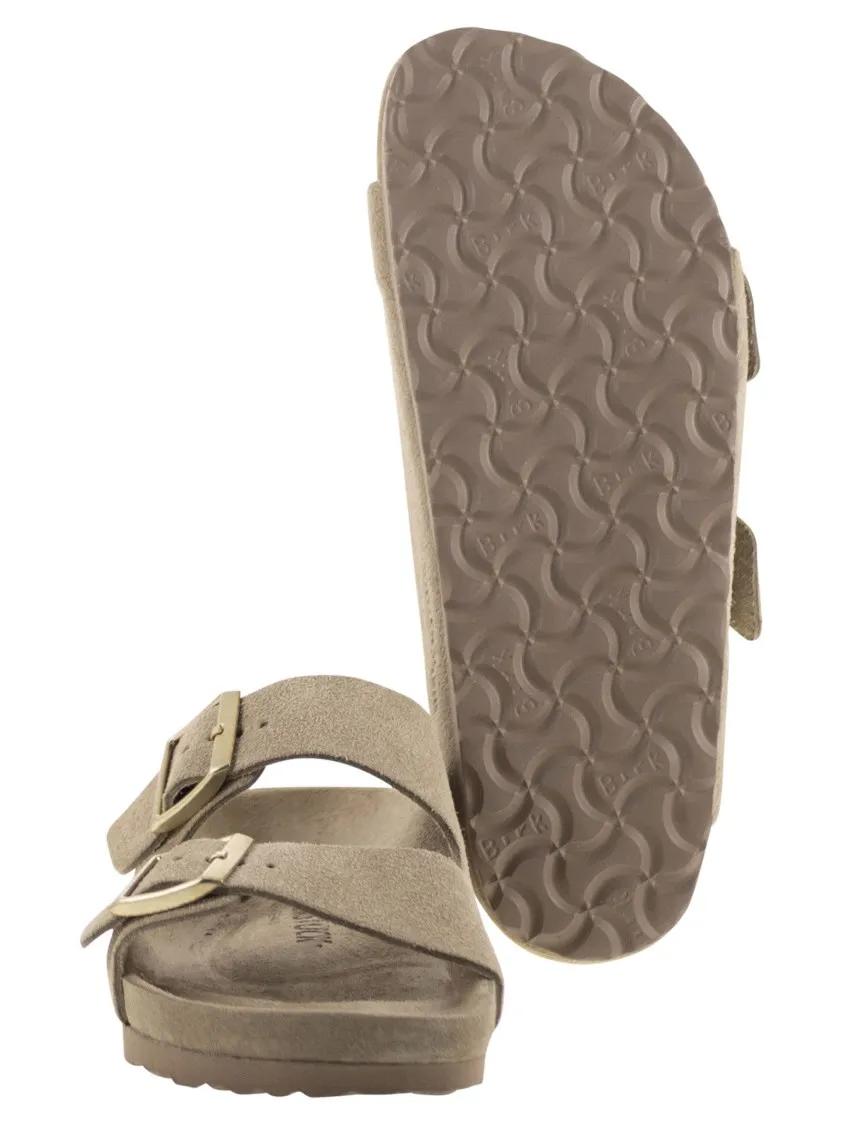 Thumbnail - Birkenstock Sandalen - Arizona Exquisite - Slipper With Double Buckle - Gr. 37 (EU) - in Grün - für Damen