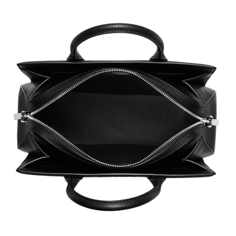 MICHAEL Michael Kors Satchel Laila Md Satchel Black(Image 3)