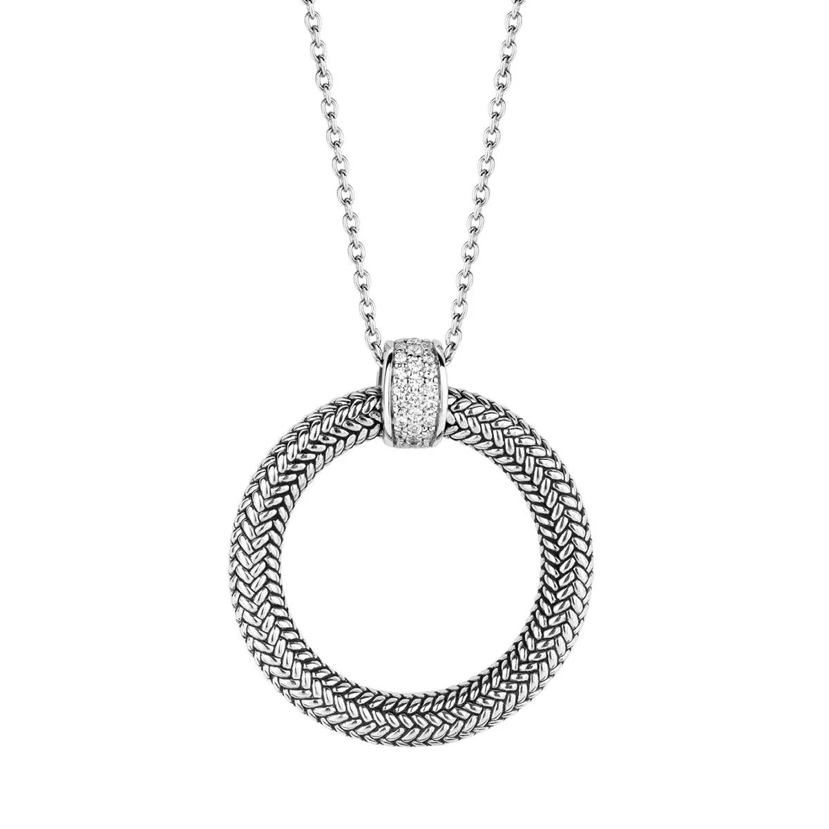 Ti Sento Halskette - Milano Necklace 3925ZI - Gr. unisize - in Weiß - für Damen