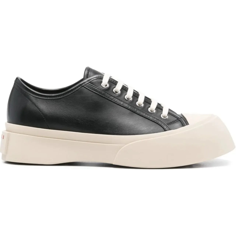 Marni Low-Top-Sneaker Pablo Lace Up Black schwarz