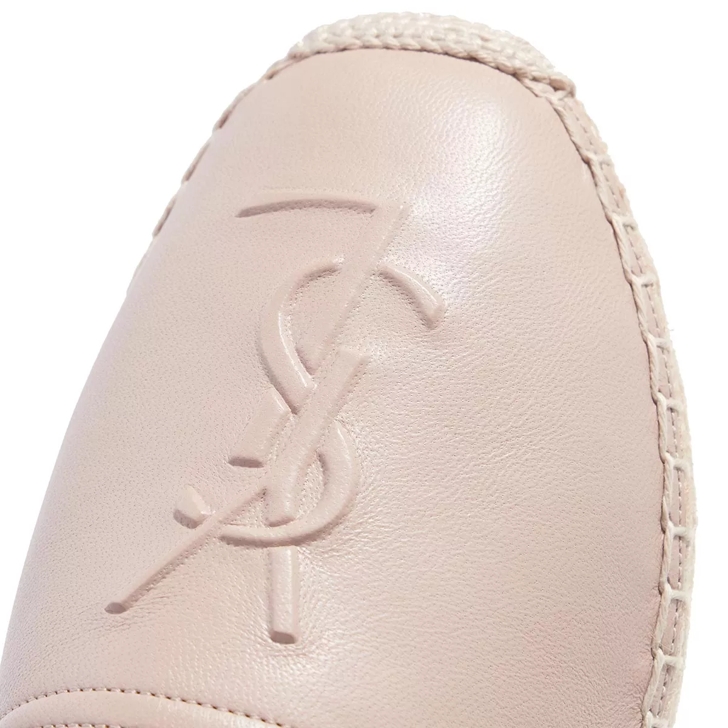 Saint Laurent Espadrille Monogram Rose Espadrille