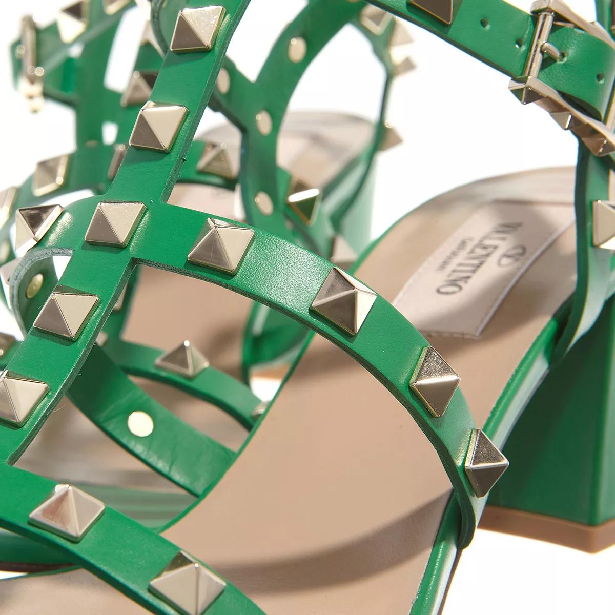 Valentino green discount sandals