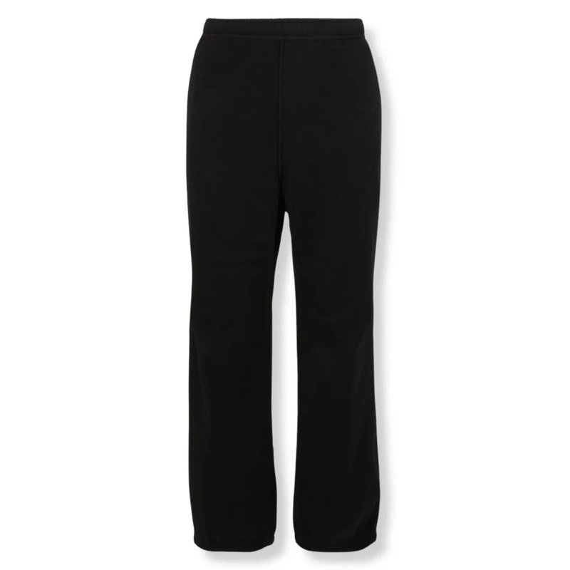 MM6 Maison Margiela Anzugshose Straight-Cut Pants With Minimalist Design And Smoo Black