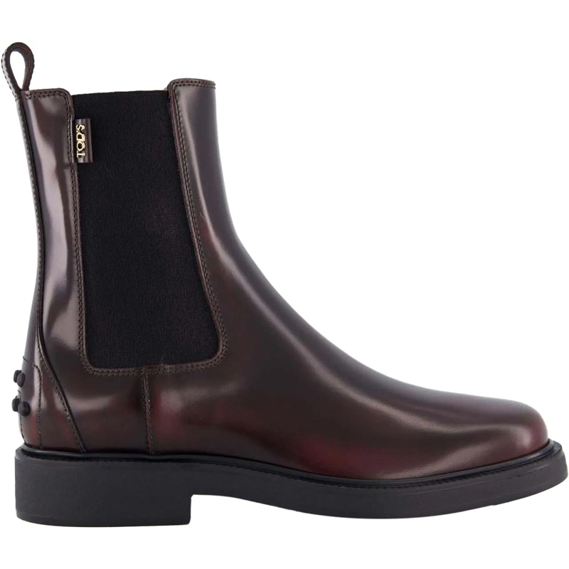 Tod's Bottes Dames 20L Chelsea Boots Rood rot