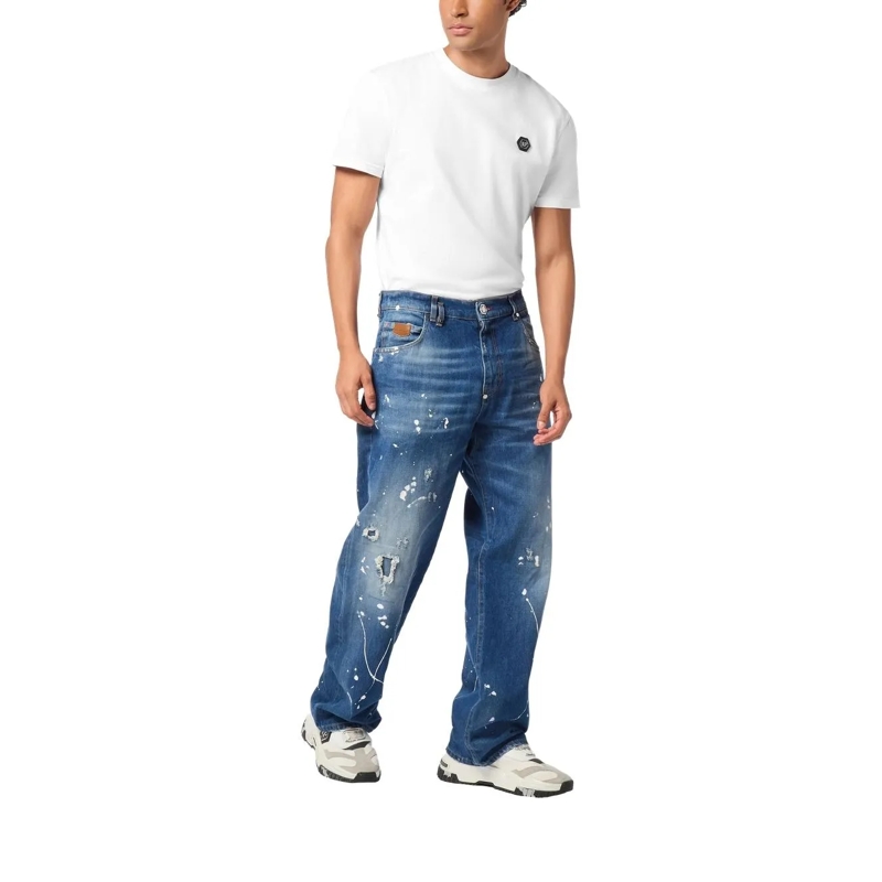 Philipp Plein Jeans Beach Boy Fit jeansblau