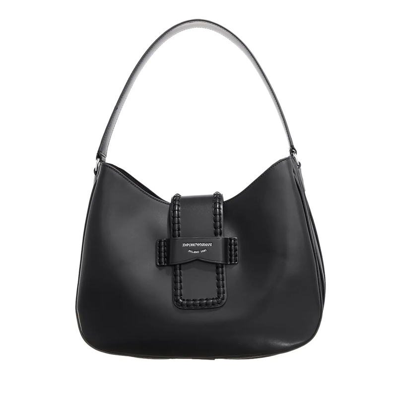 Emporio Armani Schultertasche Camera Case Simil Cervo - Camera Case Simil Cervo Nero