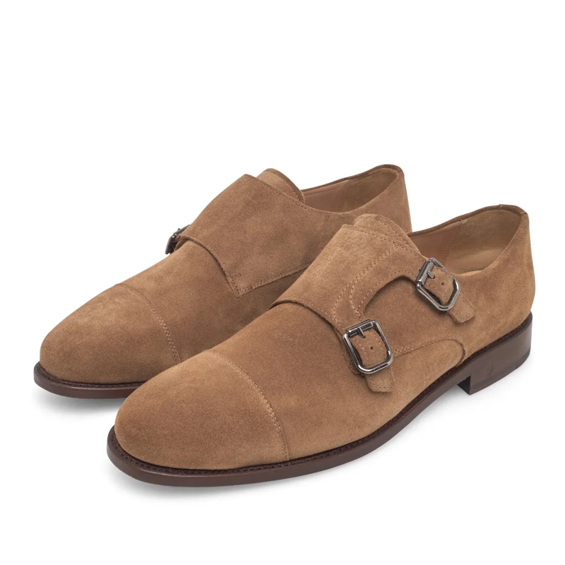 Henry Stevens Platte schoenen Schnallenschuh Winston CDM beige(Image 2)