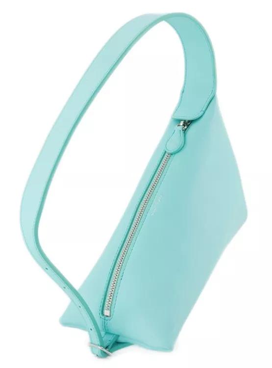 Courrèges Shopper - Leather Baby Shark  Hobo Bag  - Blue - Leather - Gr. unisize - in Blau - für Damen