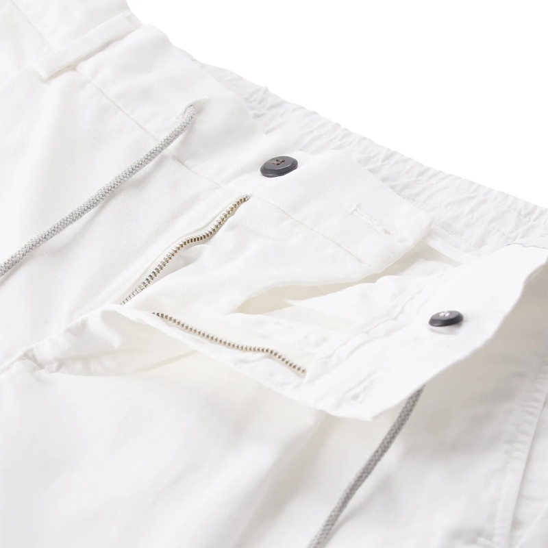 Eleventy Freizeithose Chinohose aus Baumwolle weiß(Image 4)