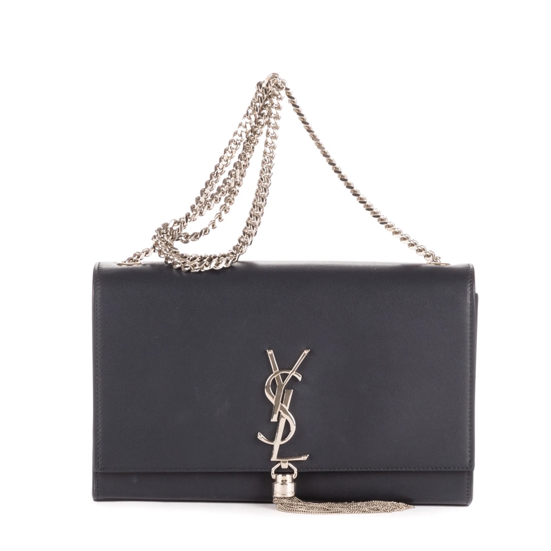 Saint Laurent Crossbody Bag Kate Tassel Crossbody marineblau