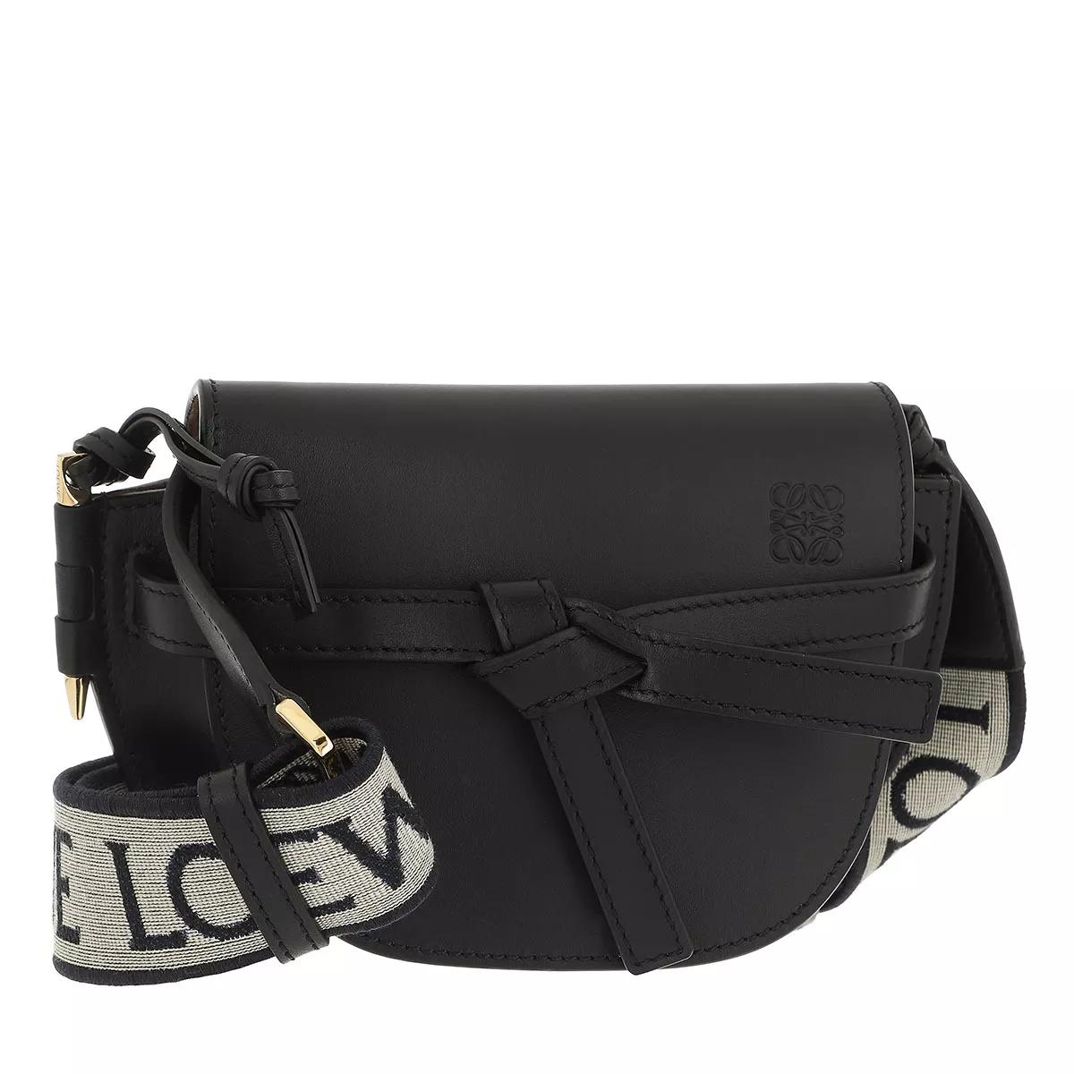 Loewe mini outlet gate bag black