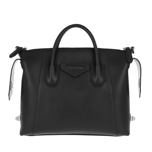 Givenchy Antigona Small Soft Satchel Bag Calfskin Black Sporta