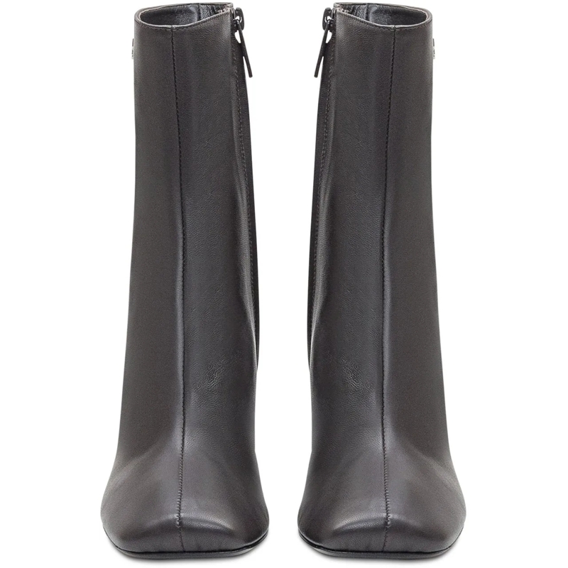 Courrèges Stiefel Courreges Stivaletti Square Toe 80 in Nappa schwarz(Image 2)