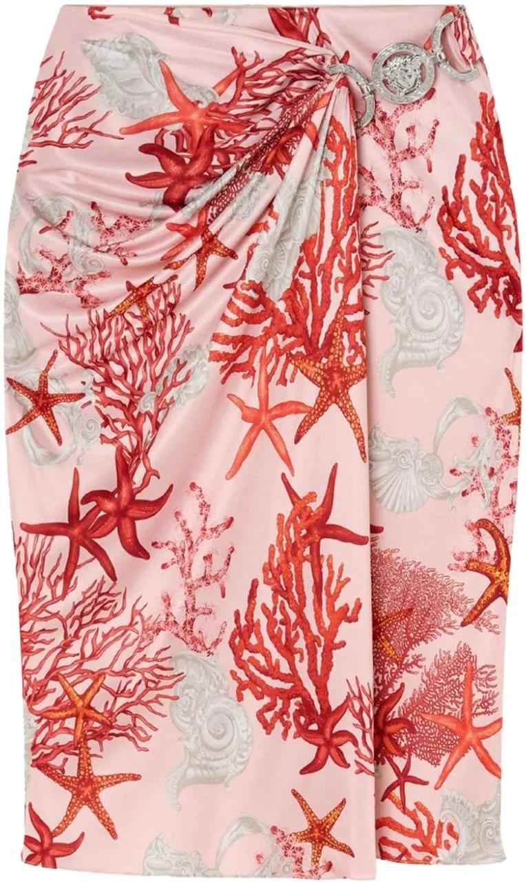 Thumbnail - Versace - Skirts Dusty Pinkcoralbone - Größe 40 - quarz