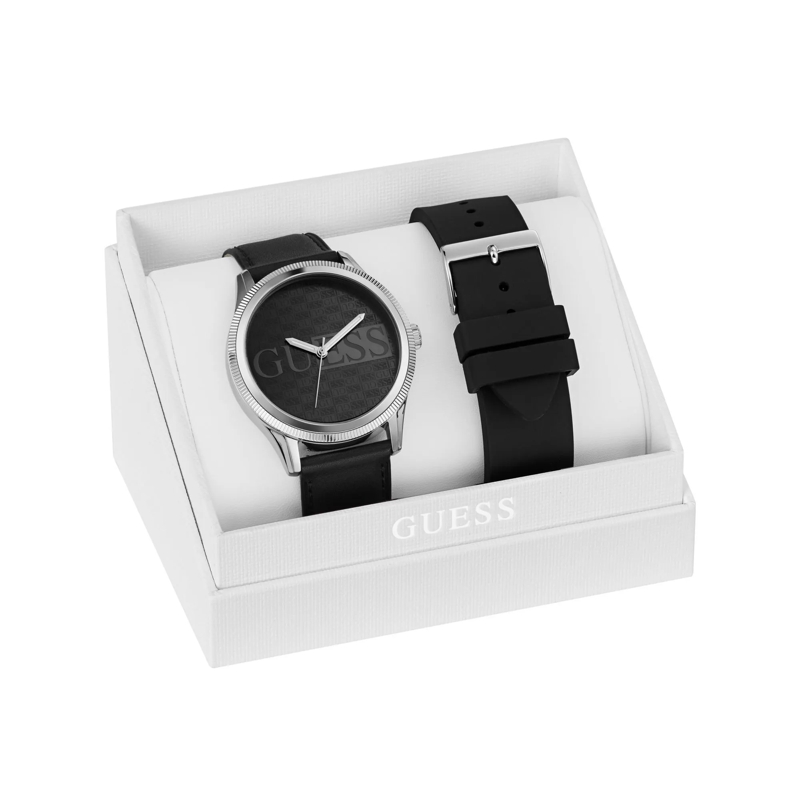 Guess Quarzuhr Quarz-Analoguhr Reputation schwarz(Image 4)