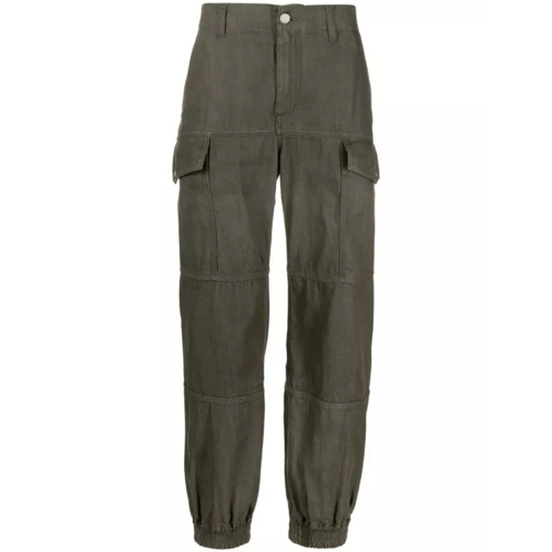 Alexander McQueen Khaki Cargo Denim Pants Green 