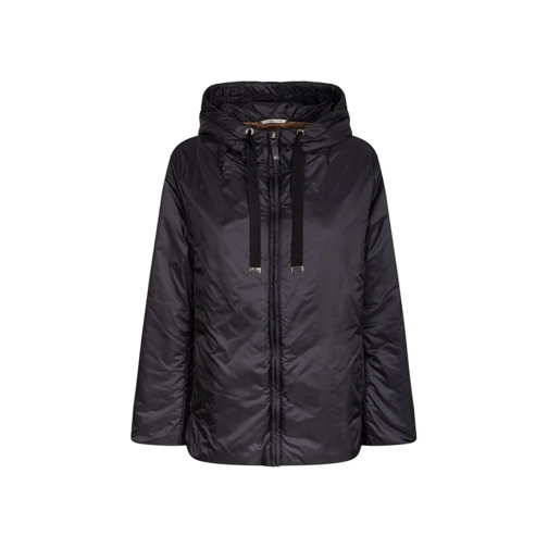 Max Mara Übergangsjacke Black Down Jacket Black